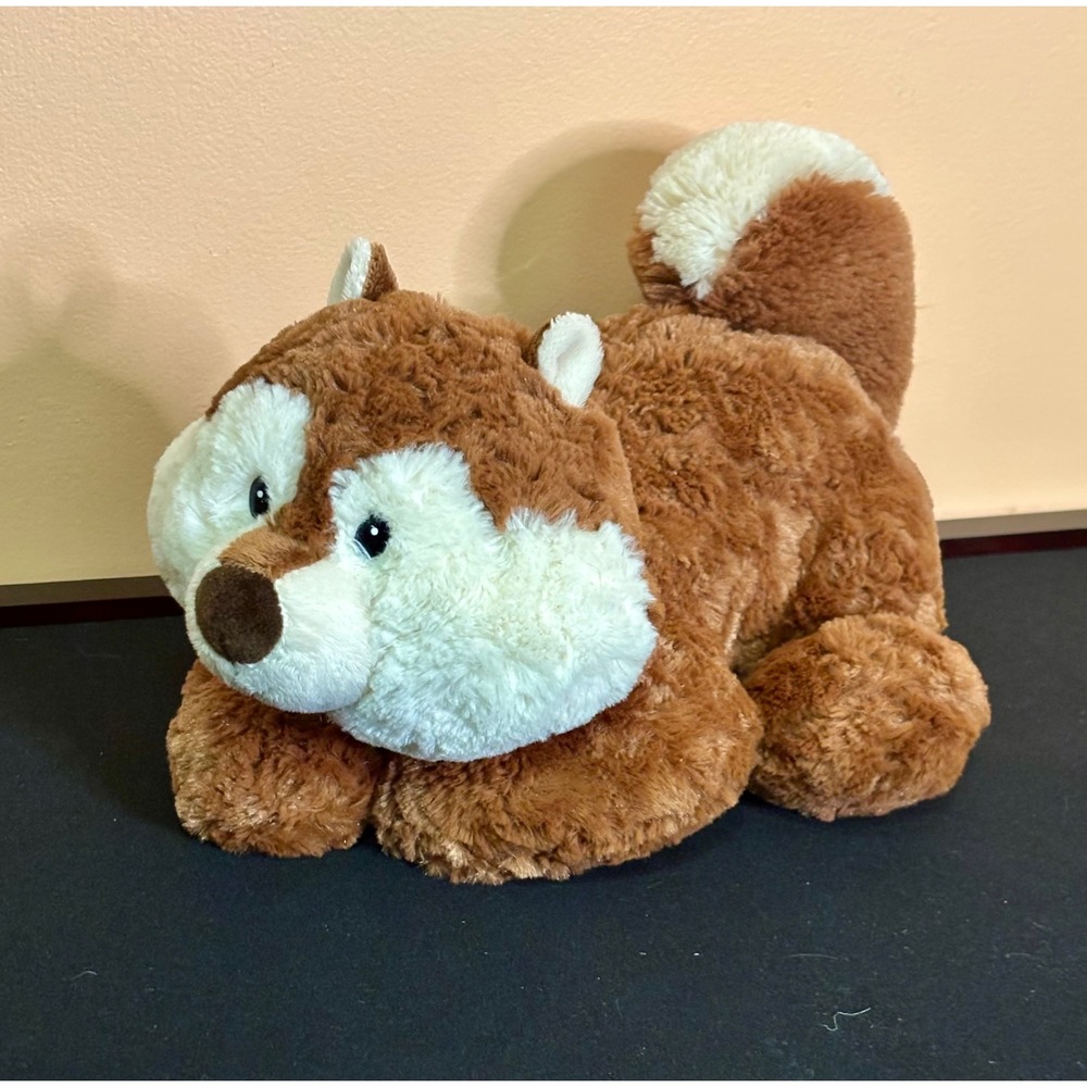 Aurora World Tushies Acorn Squirrel Plush Brown Cream Stuffed Animal 214191 2014